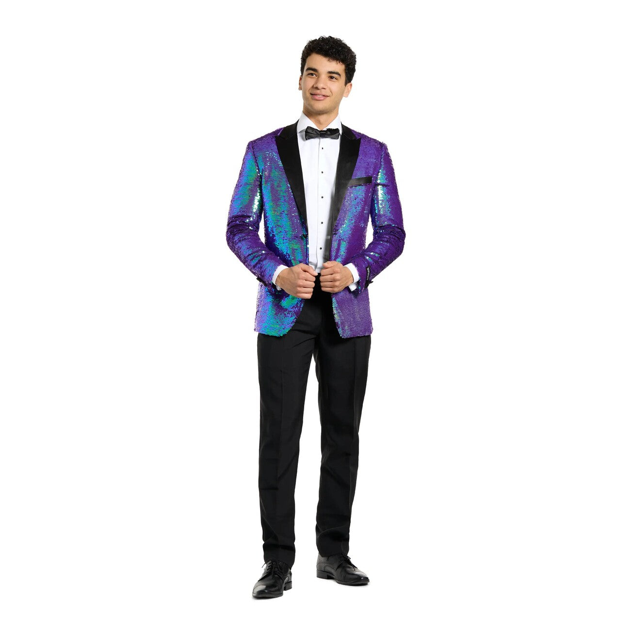 Op deze afbeelding zie je een Kostuums, van het merk Opposuits. Sapphire Sequins Mermaid Man Kostuum