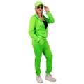 Kikker Fresh Neon Groen Trainingspak Vrouw Kostuum