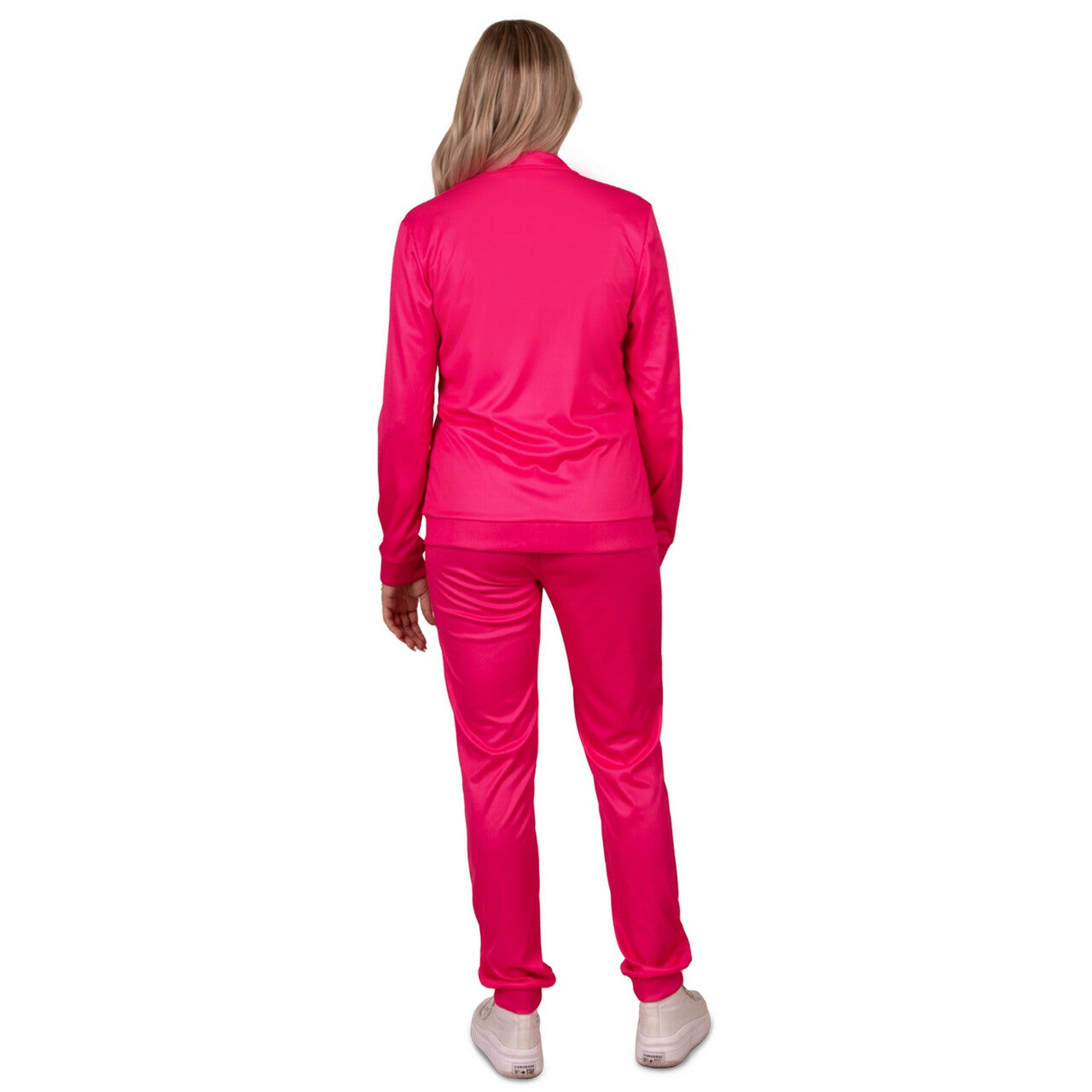 Op deze afbeelding zie je een Kostuums, van het merk PartyXplosion. Pink Nation Teamplayer Vrouw Kostuum