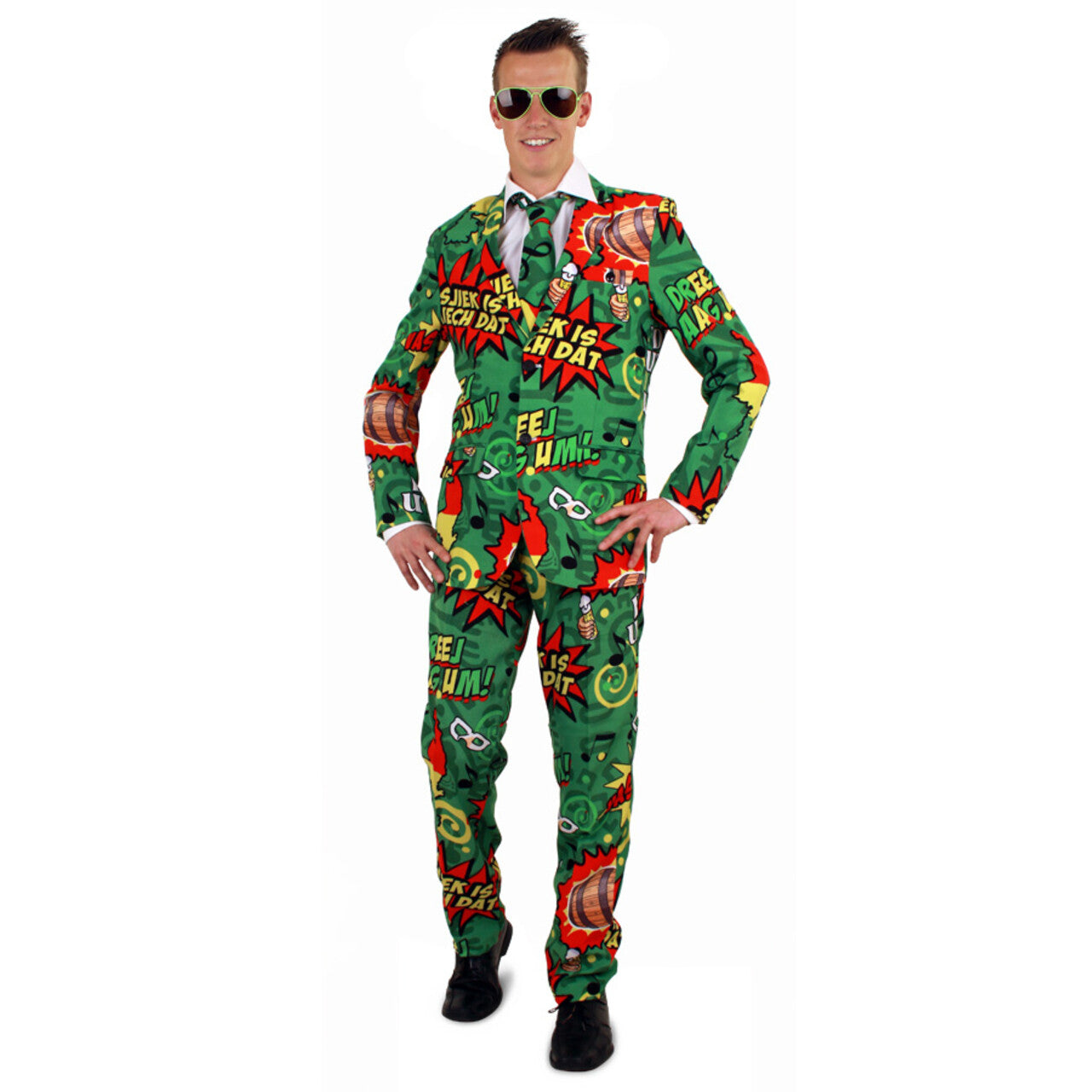 Op deze afbeelding zie je een Kostuums, van het merk PartyXplosion. Limbo Party Man Kostuum