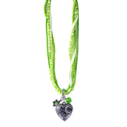 Op deze afbeelding zie je een Accessoires, van het merk PartyXplosion. Ketting Tiroler Groen