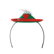 Op deze afbeelding zie je een Accessoires, van het merk PartyXplosion. Tiroler Hoedje Mini Op Hoofdband
