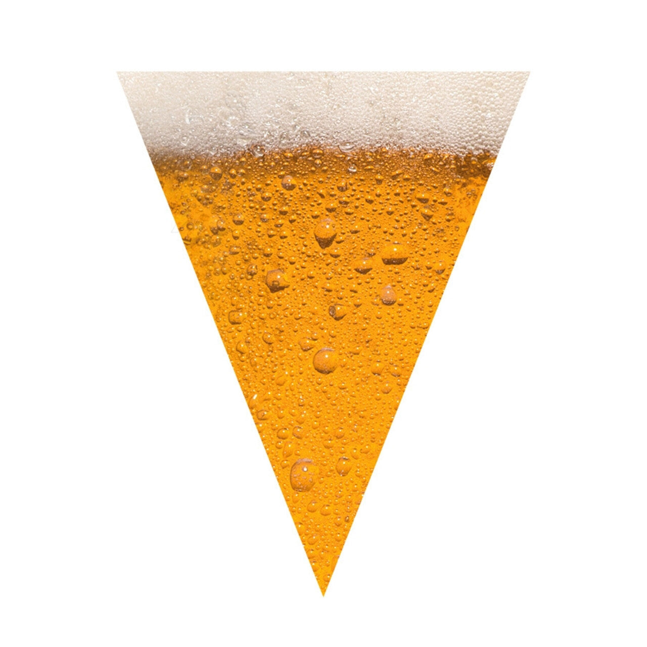 Op deze afbeelding zie je een Decoratie, van het merk PartyXplosion. Vlaggenlijn Bier 6 Meter, 15 Vlaggen