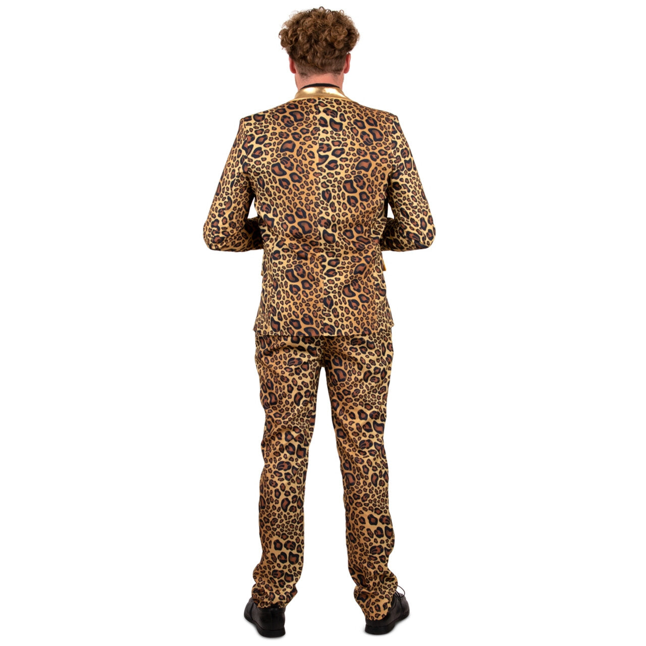 Op deze afbeelding zie je een Kostuums, van het merk PartyXplosion. Panter Chic Man Kostuum