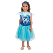 Op deze afbeelding zie je een Kostuums, van het merk Rubies. Mercat Dollhouse Blauw Meisje Kostuum