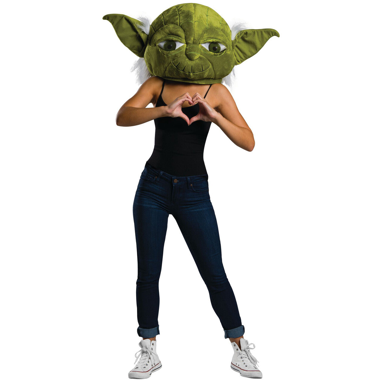 Op deze afbeelding zie je een Accessoires, van het merk Rubies. Star Wars™ Yoda Pluche Masker