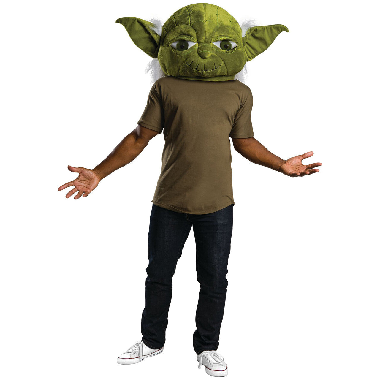 Op deze afbeelding zie je een Accessoires, van het merk Rubies. Star Wars™ Yoda Pluche Masker
