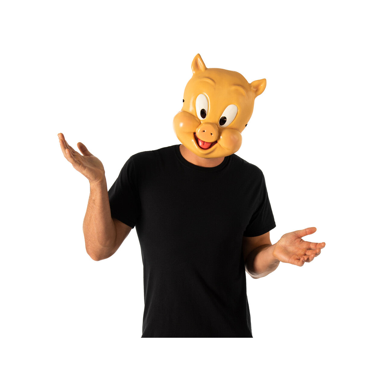 Op deze afbeelding zie je een Accessoires, van het merk Rubies. Looney Tunes™ Porky Pig Masker