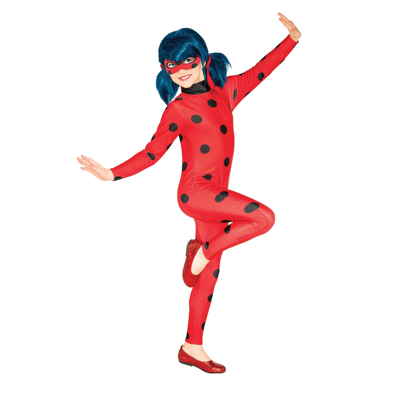 Op deze afbeelding zie je een Kostuums, van het merk Rubies. Miraculous Ladybug Lieveheersbeestje Kind Meisje Kostuum