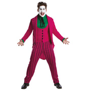 Op deze afbeelding zie je een Kostuums, van het merk Rubies. Oude Grappenmaker The Joker Man Kostuum