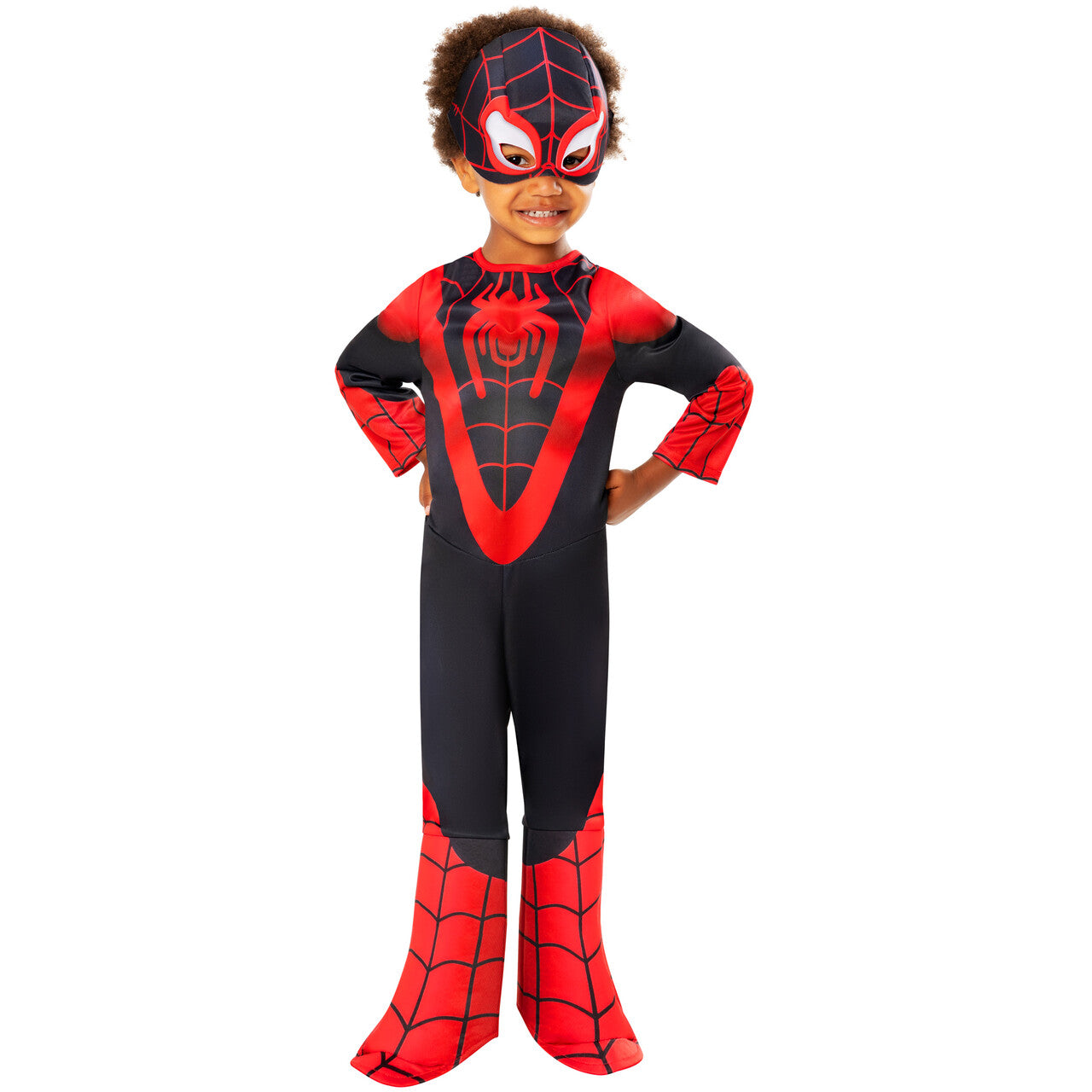 Op deze afbeelding zie je een Kostuums, van het merk Rubies. Spider-Man™ Miles Morales Jongen Kostuum