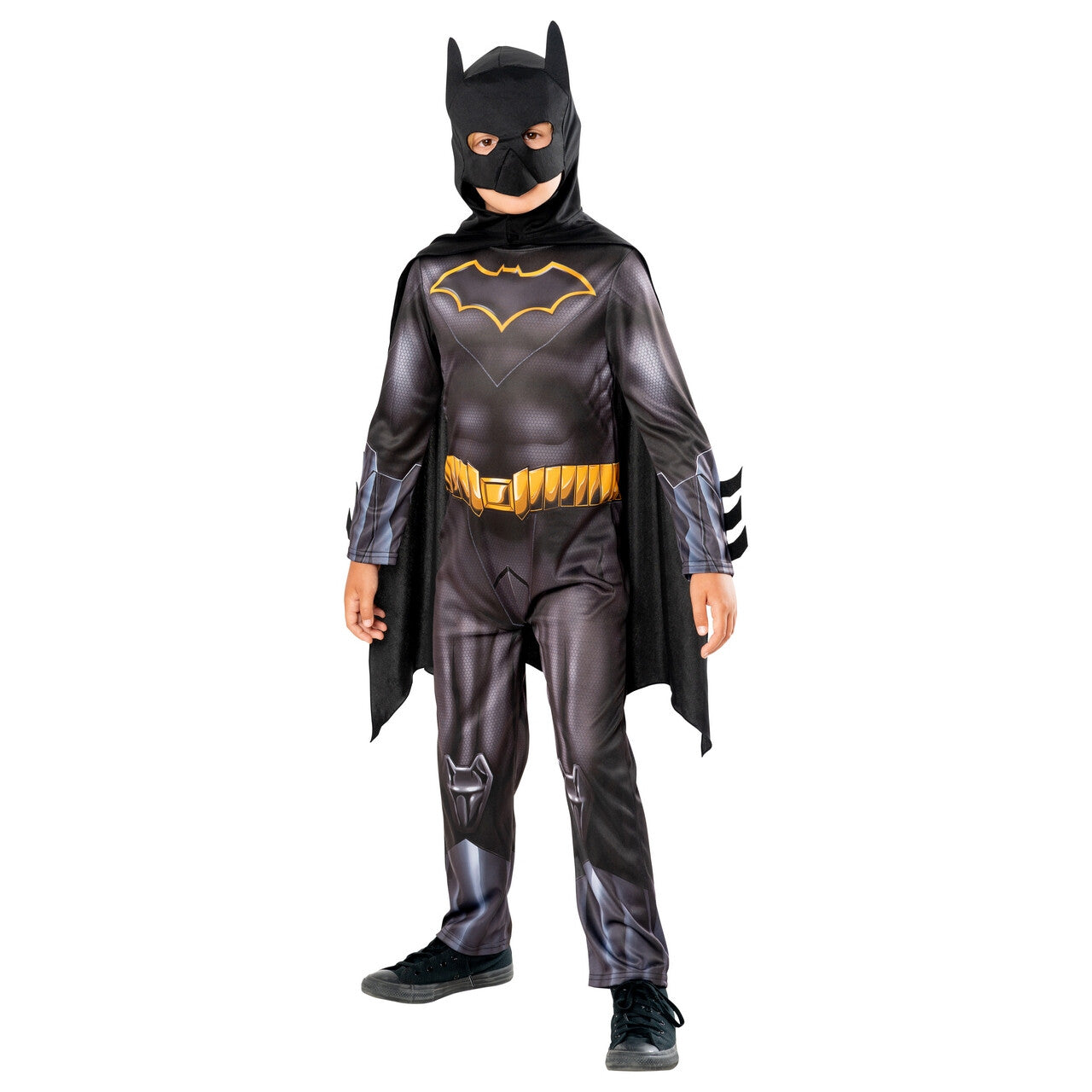 Op deze afbeelding zie je een Kostuums, van het merk Rubies. De Enige Echte Batman Kind Kind Kostuum