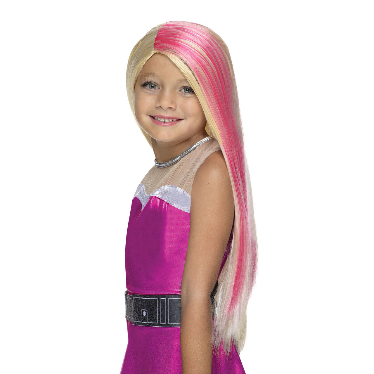 Op deze afbeelding zie je een Accessoires, van het merk Rubies. Barbie Pruik