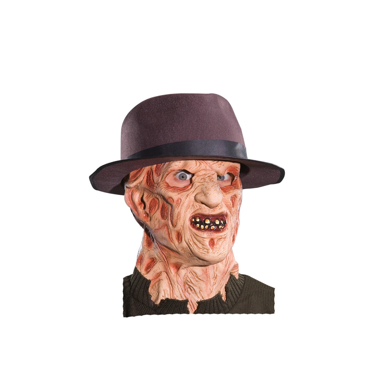 Op deze afbeelding zie je een Accessoires, van het merk Rubies. Freddy Krueger Latex Masker