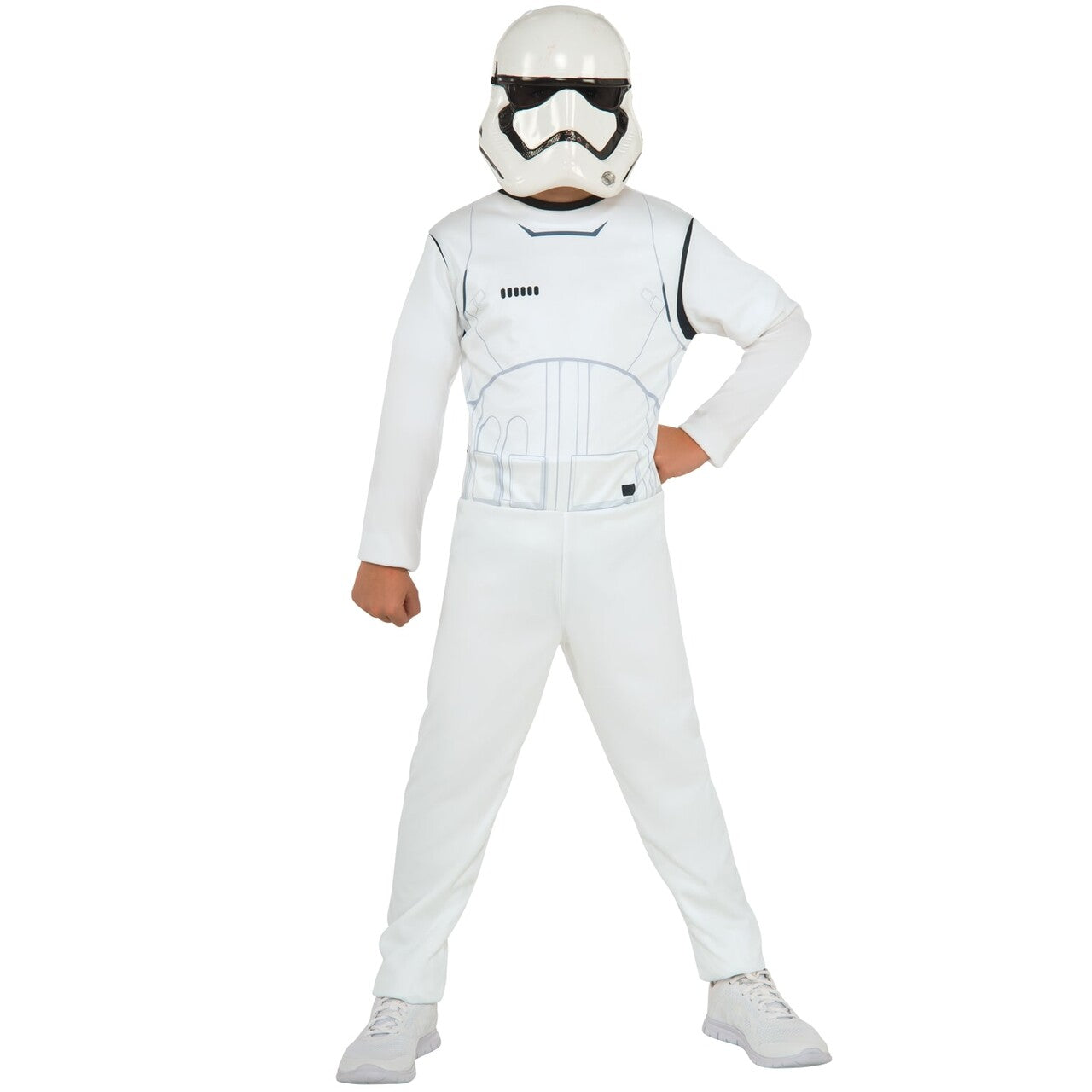 Op deze afbeelding zie je een Kostuums, van het merk Rubies. Star Wars™ Stormtrooper Jongen Kostuum