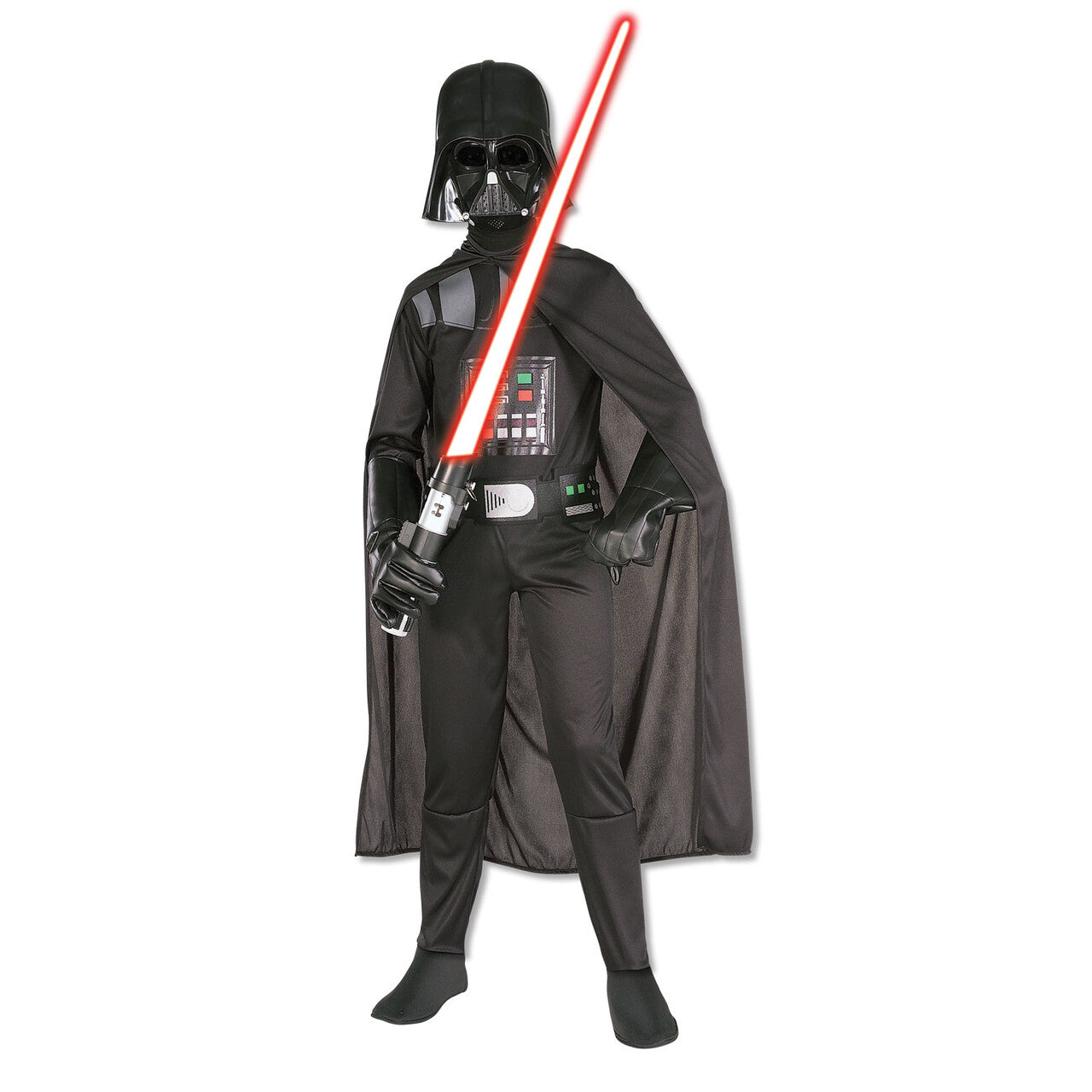 Op deze afbeelding zie je een Kostuums, van het merk Rubies. Darth Vader Kostuum Jongen