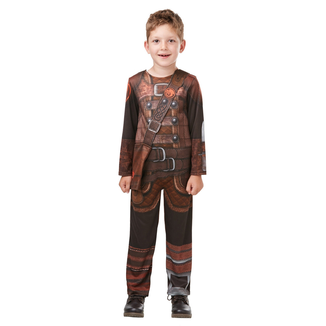 Op deze afbeelding zie je een Kostuums, van het merk Rubies. Hiccup Horrendous Drakentrainer Classic Kind Kind Kostuum