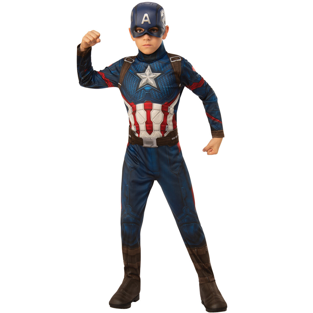 Op deze afbeelding zie je een Kostuums, van het merk Rubies. Captain America™ Kostuum Jongen