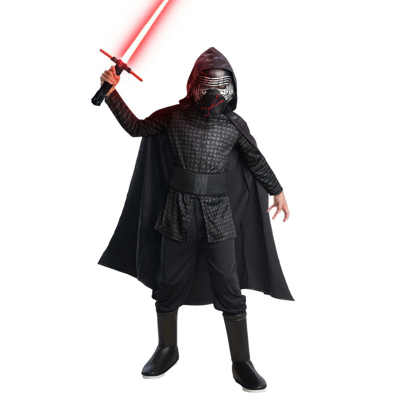 Op deze afbeelding zie je een Kostuums, van het merk Rubies. Kylo Ren Kostuum Jongen