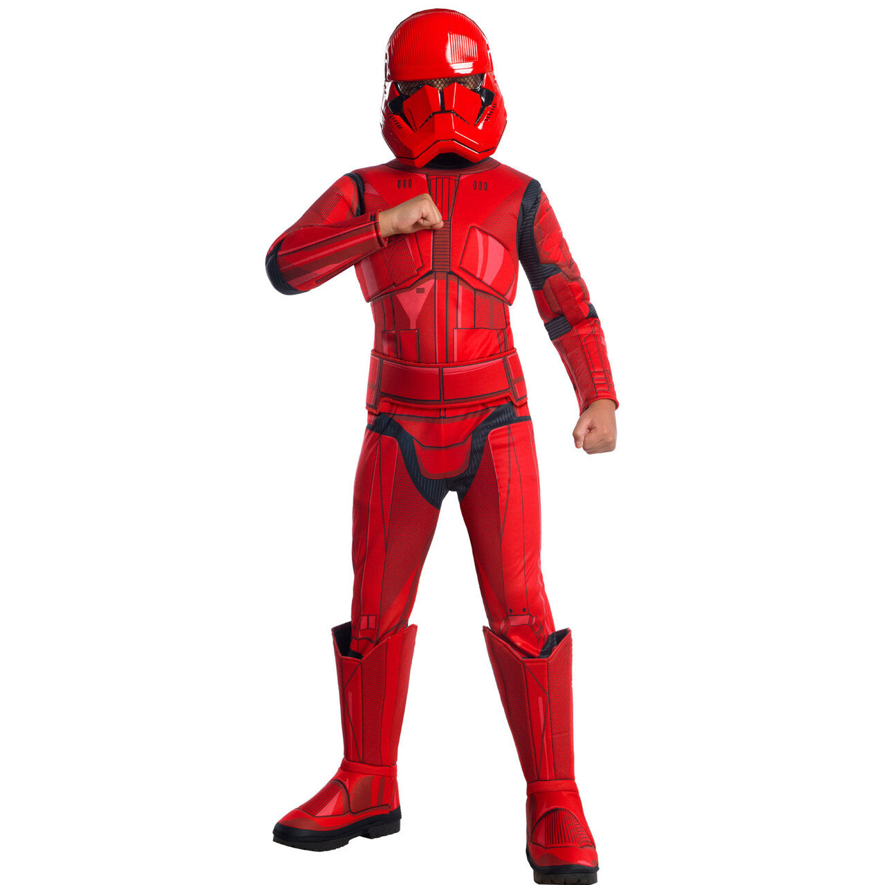 Op deze afbeelding zie je een Kostuums, van het merk Rubies. Red Trooper Kostuum Jongen