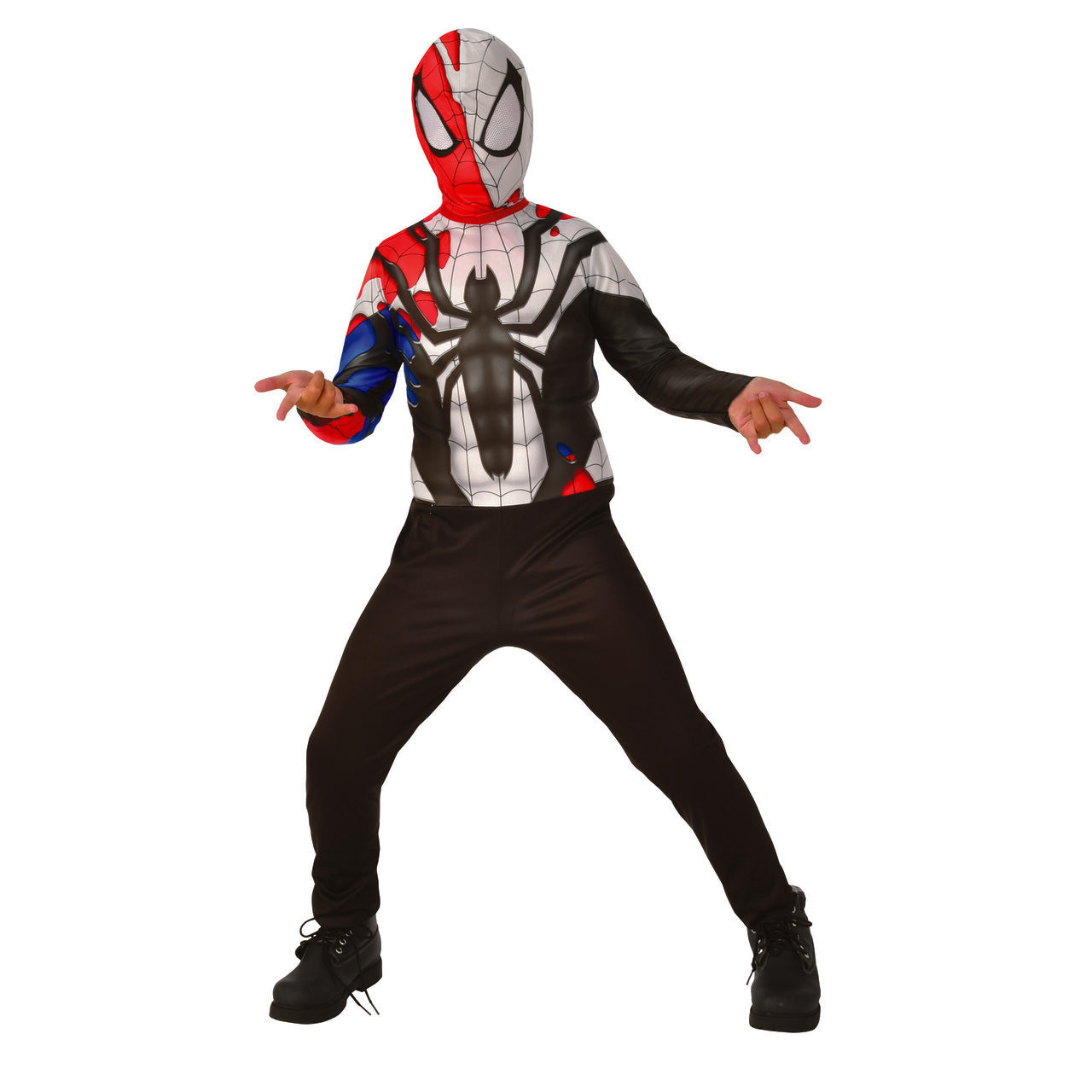 Op deze afbeelding zie je een Kostuums, van het merk Rubies. Marvel Spider-Man™ Venomized Jongen Kostuum
