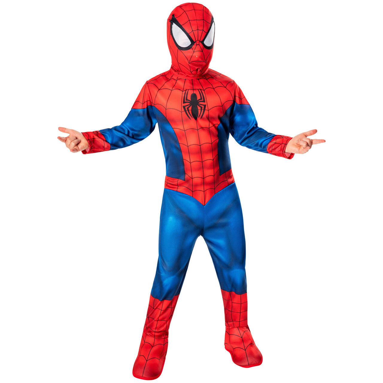 Op deze afbeelding zie je een Kostuums, van het merk Rubies. Marvel Spider-Man™ Classic Junior Jongen Kostuum
