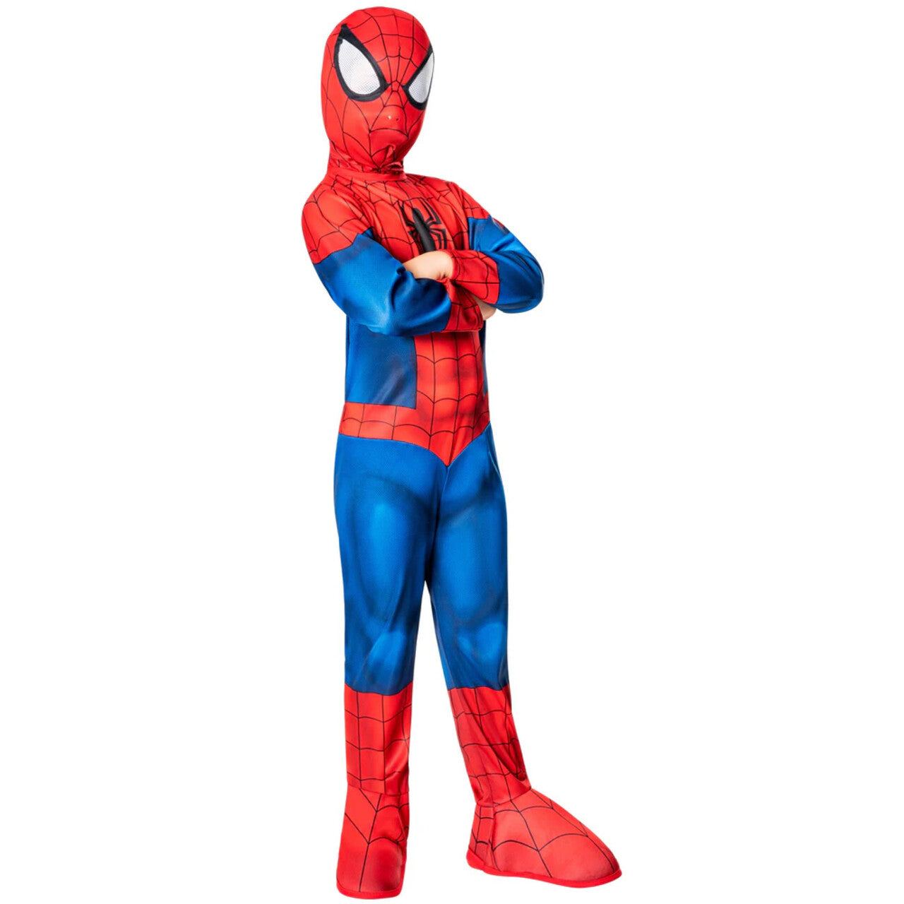 Op deze afbeelding zie je een Kostuums, van het merk Rubies. Marvel Spider-Man™ Classic Junior Jongen Kostuum