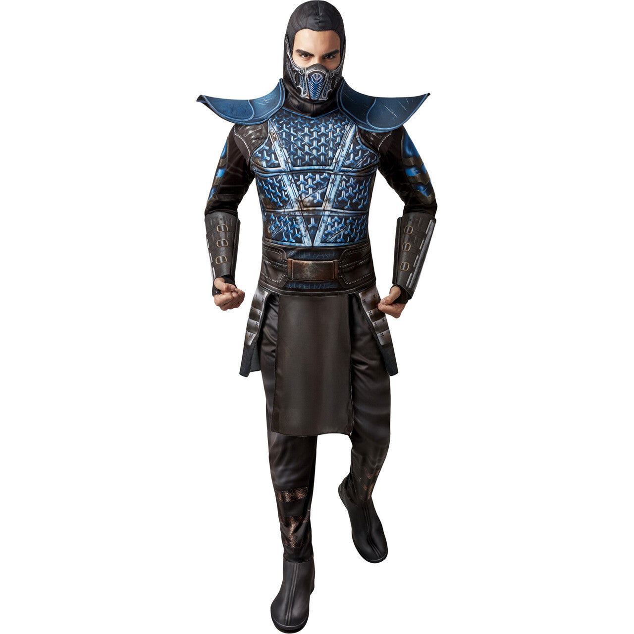 Op deze afbeelding zie je een Kostuums, van het merk Rubies. Mortal Kombat™ Sub-Zero Man Kostuum