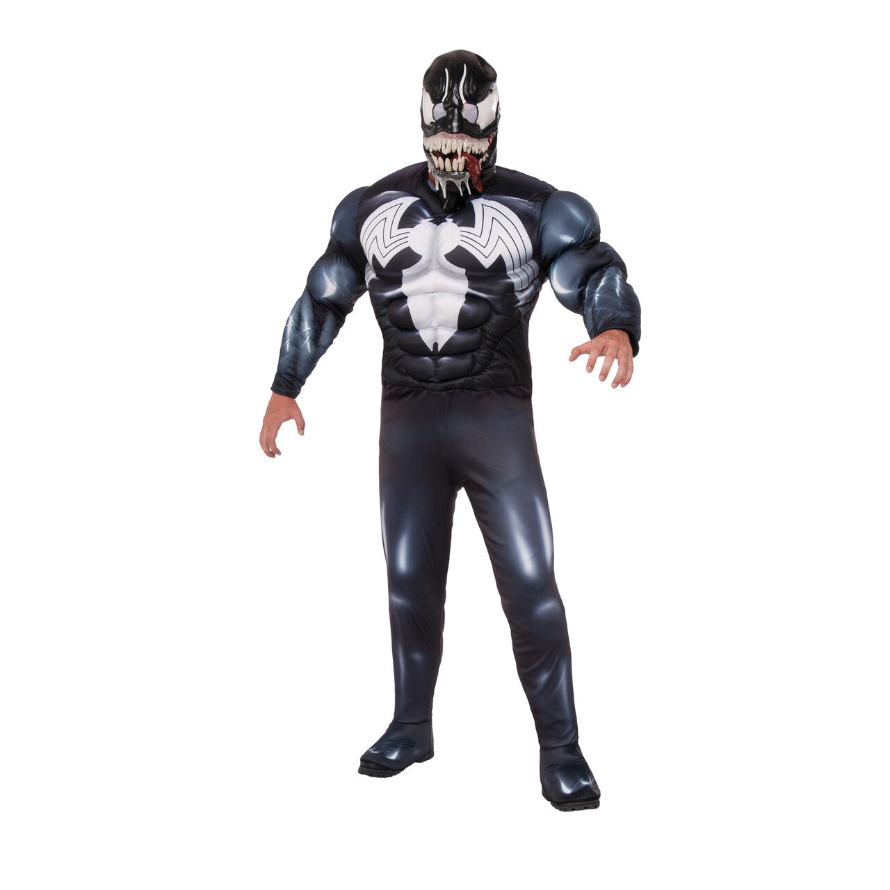 Op deze afbeelding zie je een Kostuums, van het merk Rubies. Dodelijke Antiheld Venom Man Kostuum