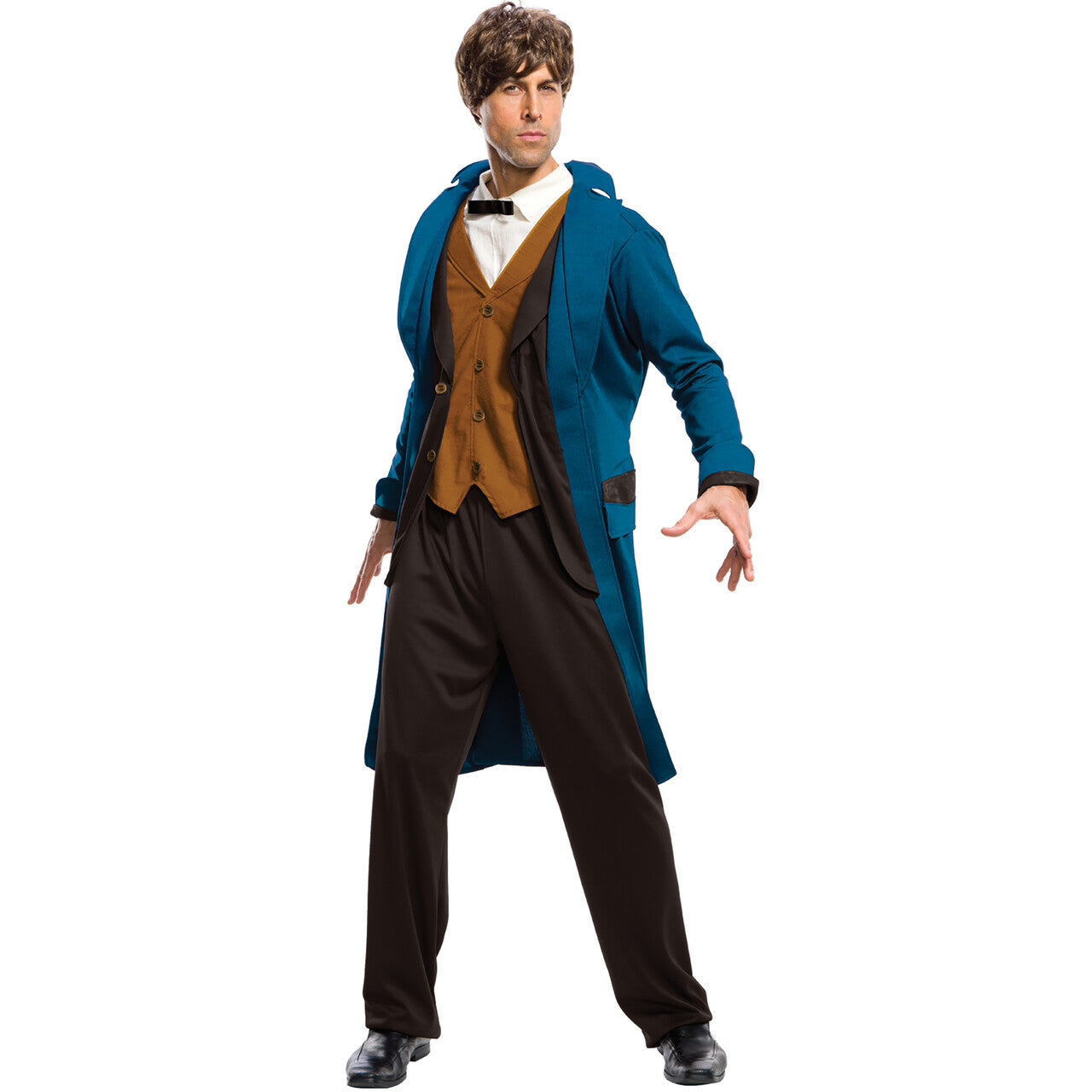 Op deze afbeelding zie je een Kostuums, van het merk Rubies. Newt Scamander Kostuum Harry Potter