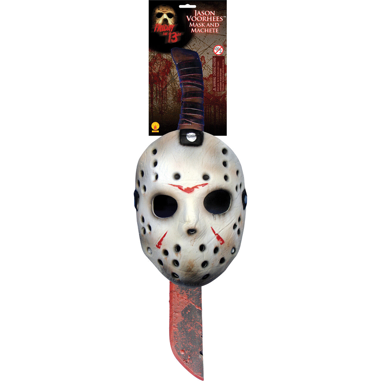 Op deze afbeelding zie je een Accessoires, van het merk Rubies. Jason Maser & Machete Set