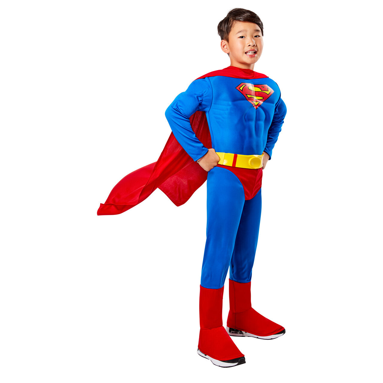 Op deze afbeelding zie je een Kostuums, van het merk Rubies. Classic Superman™ Jongen Kostuum