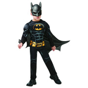 Op deze afbeelding zie je een Kostuums, van het merk Rubies. Batman Gespierde Borst Superheld Jongen Kostuum