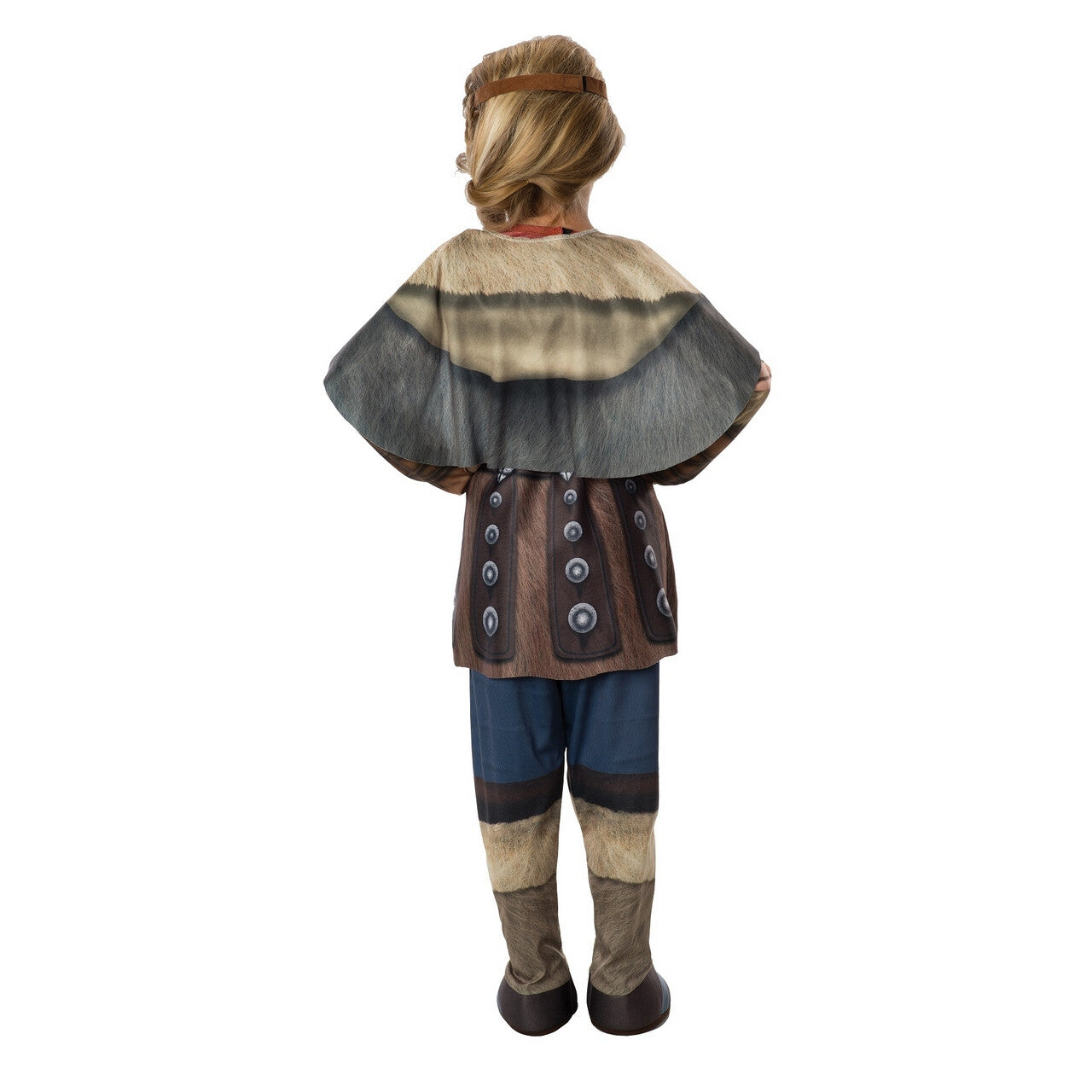 Op deze afbeelding zie je een Kostuums, van het merk Rubies. Astrid Onverschrokken Viking Meisje Kostuum