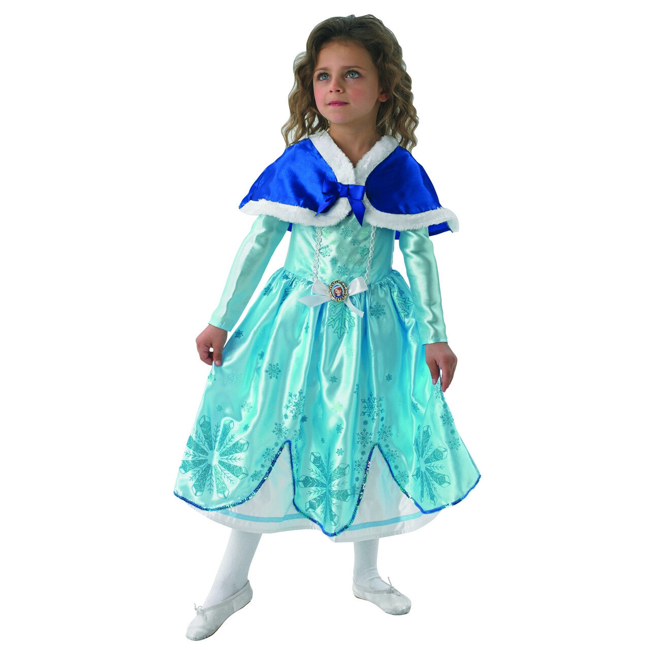 Op deze afbeelding zie je een Kostuums, van het merk Rubies. Sofia Het Prinsesje Sneeuwkristallen Winter Meisje Kostuum