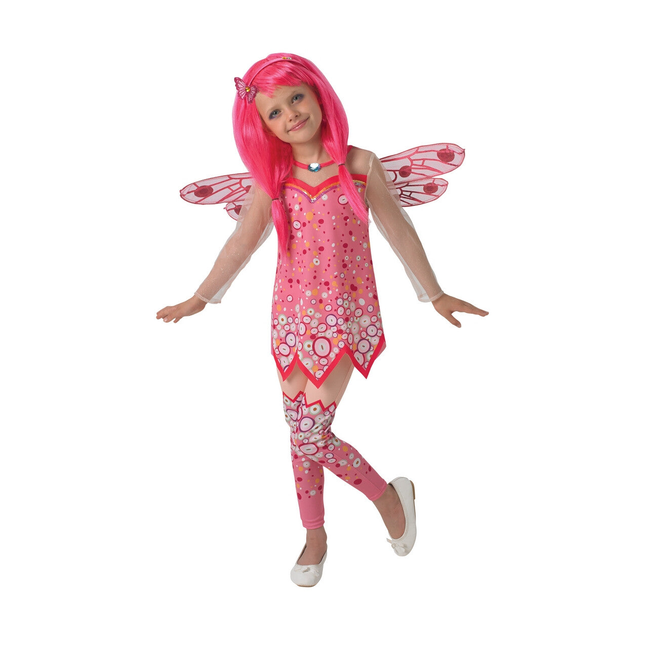 Op deze afbeelding zie je een Kostuums, van het merk Rubies. Mia And Me Deluxe Tekenfilm Meisje Kostuum