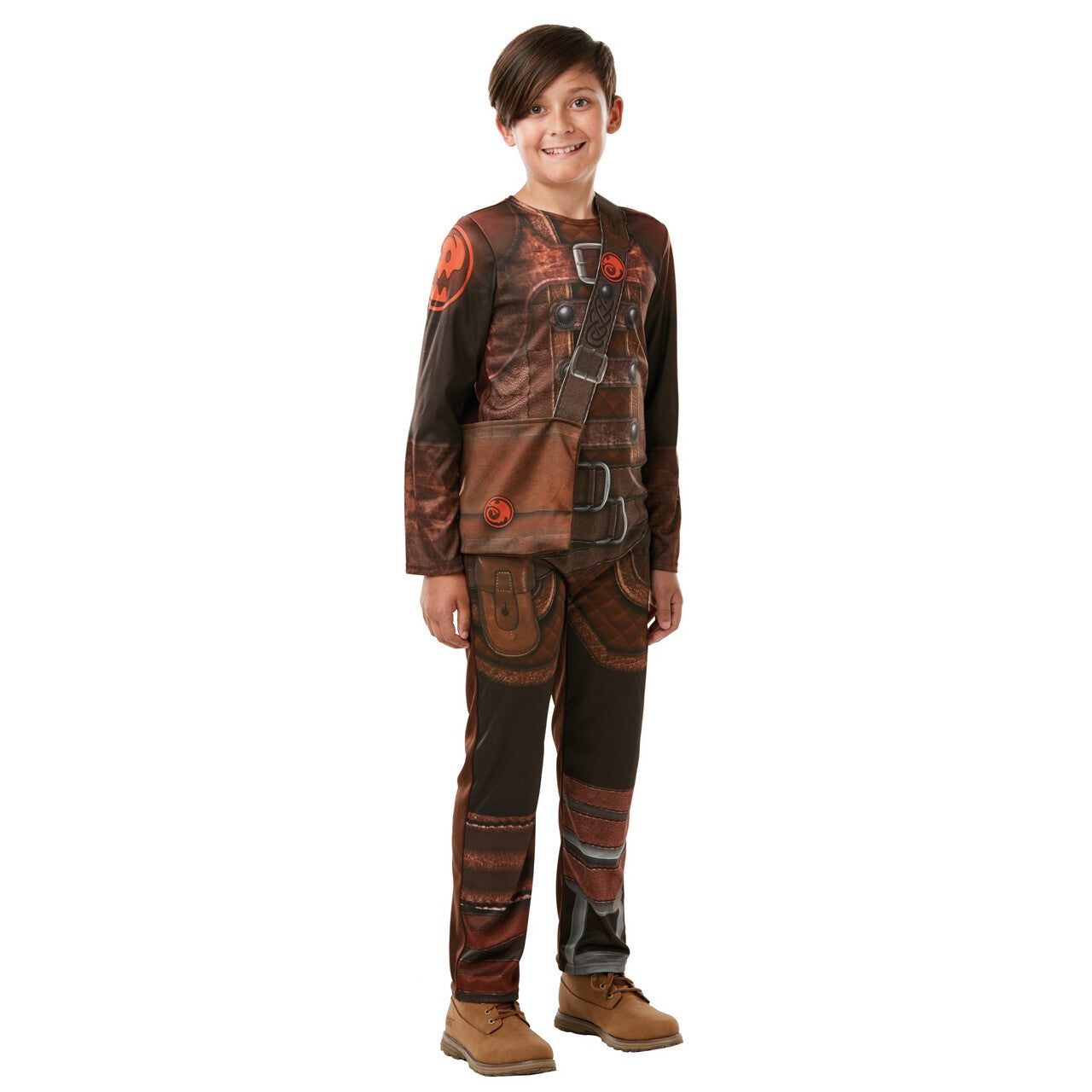 Op deze afbeelding zie je een Kostuums, van het merk Rubies. Heldhaftige Drakentrainer Hiccup Horrendous Jongen Kostuum