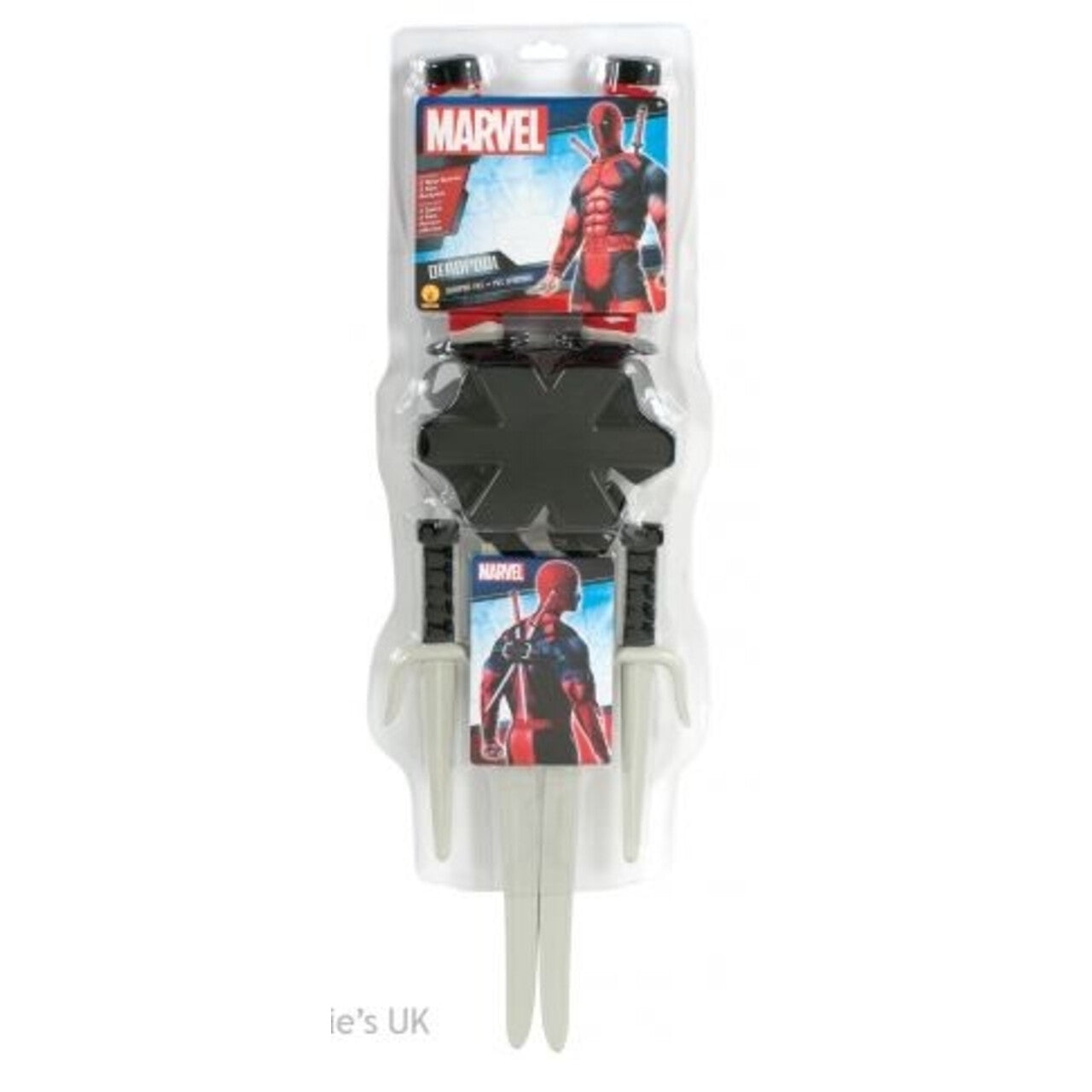 Op deze afbeelding zie je een Accessoires, van het merk Rubies. Marvel Deadpool Wapen Set