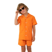 Op deze afbeelding zie je een Kostuums, van het merk Opposuits. Jong Oranje Boven Jongen Kostuum
