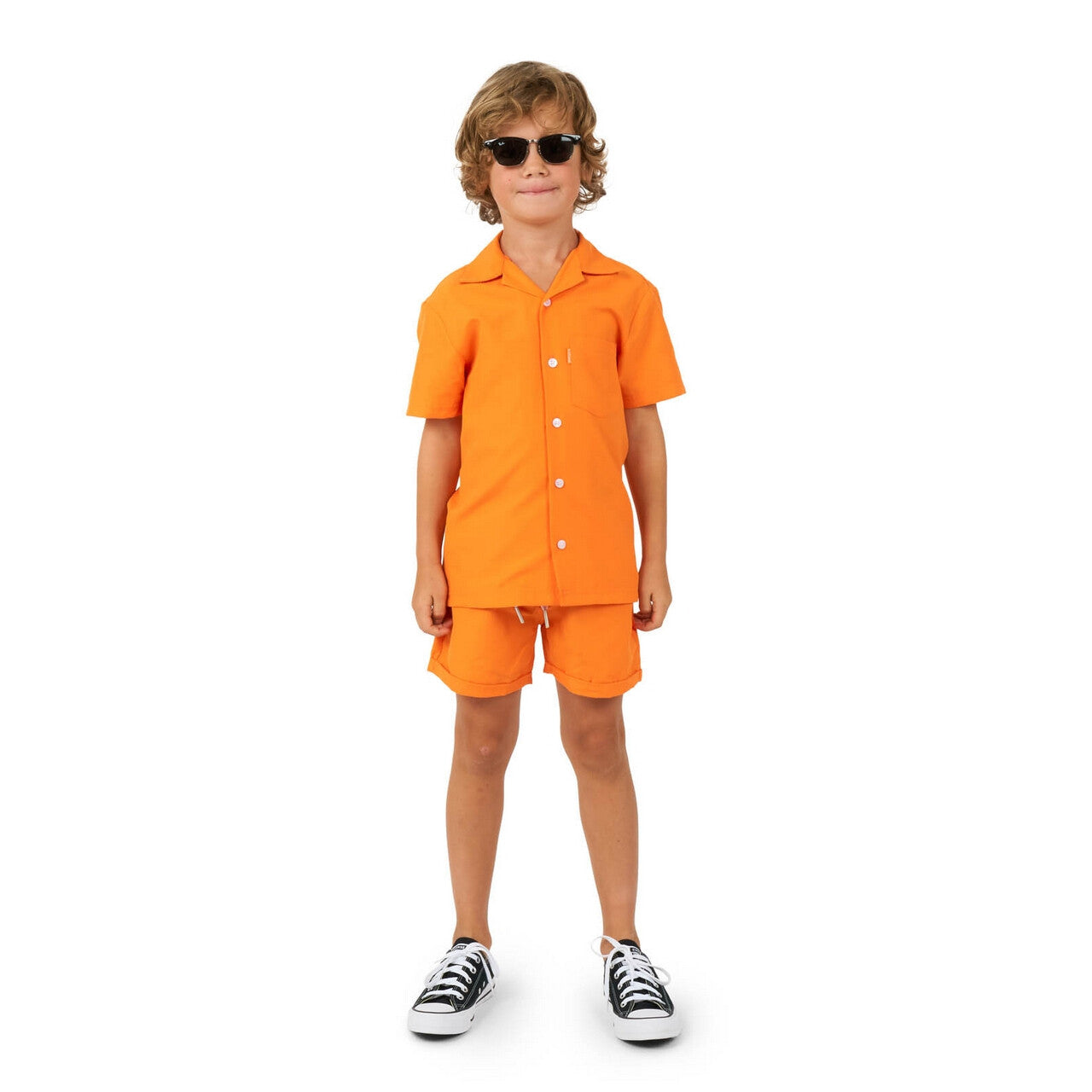 Op deze afbeelding zie je een Kostuums, van het merk Opposuits. Jong Oranje Boven Jongen Kostuum