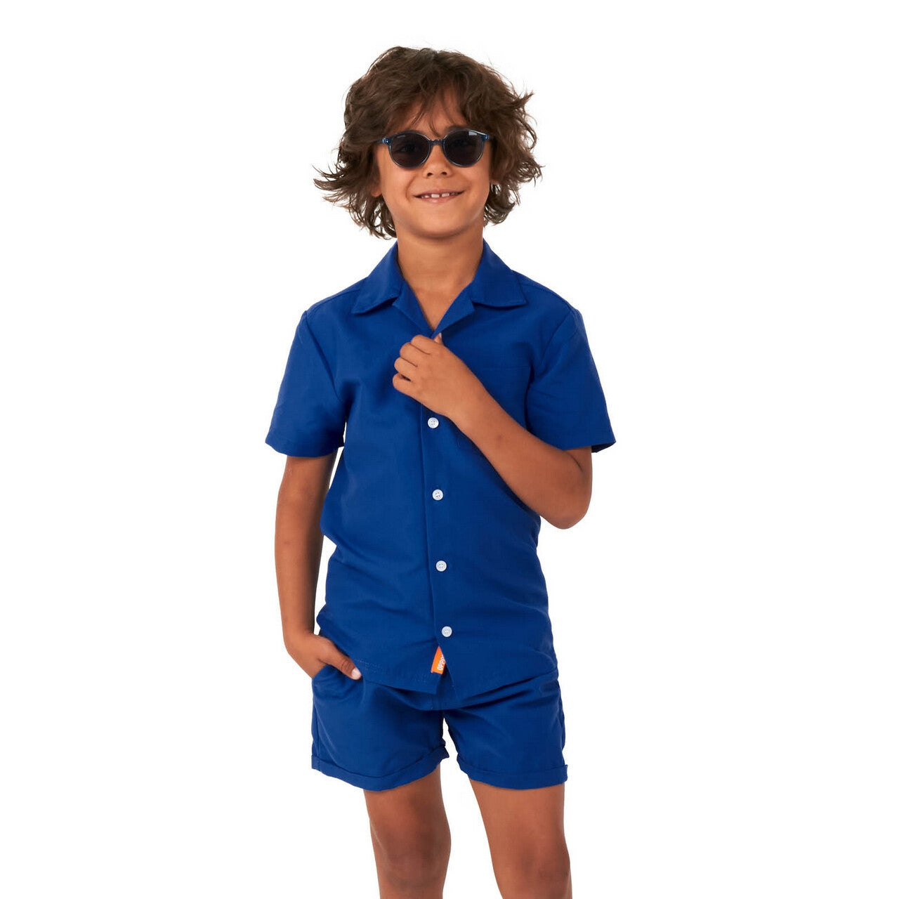 Op deze afbeelding zie je een Kostuums, van het merk Opposuits. Zomer Zee Blauw Vakantie Jongen Kostuum