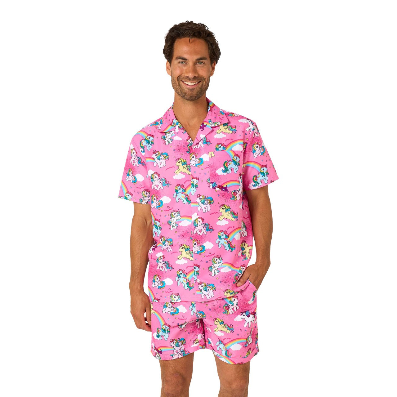 Op deze afbeelding zie je een Kostuums, van het merk Opposuits. My Little Pony™ - Rainbow Sky Man Kostuum