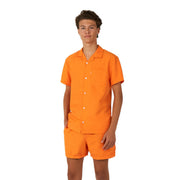 Op deze afbeelding zie je een Kostuums, van het merk Opposuits. Come On Orange Zomer Tiener Jongen Kostuum