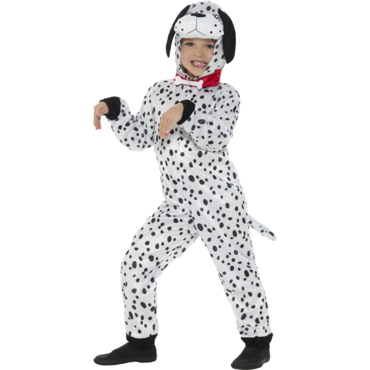 Op deze afbeelding zie je een Kostuums, van het merk Smiffy's. De Leukste Van De Honderd En Een Dalmatiers Kind Kostuum