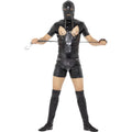 Geinig Bondage Gimp Bodysuit Man Kostuum