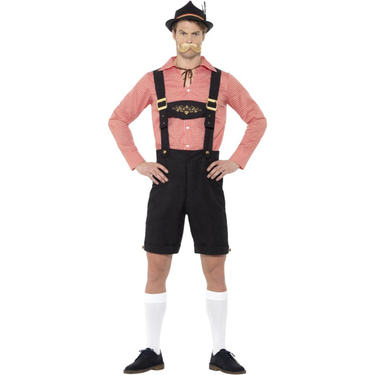 Op deze afbeelding zie je een Kostuums, van het merk Smiffy's. Otto Oktoberfest Bier Man Kostuum