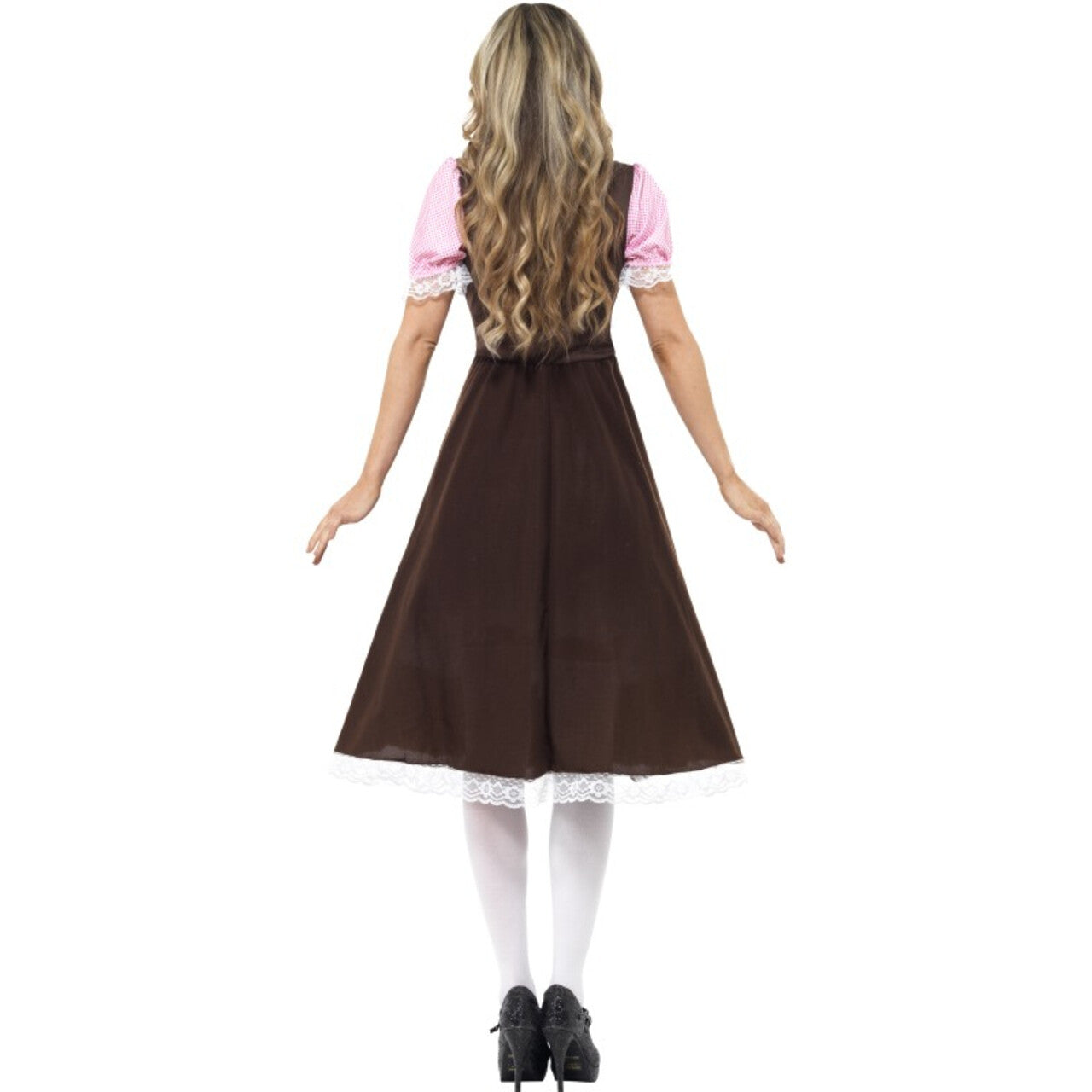 Op deze afbeelding zie je een Kostuums, van het merk Smiffy's. Deerne Van De Taveerne Dirndl Vrouw Kostuum