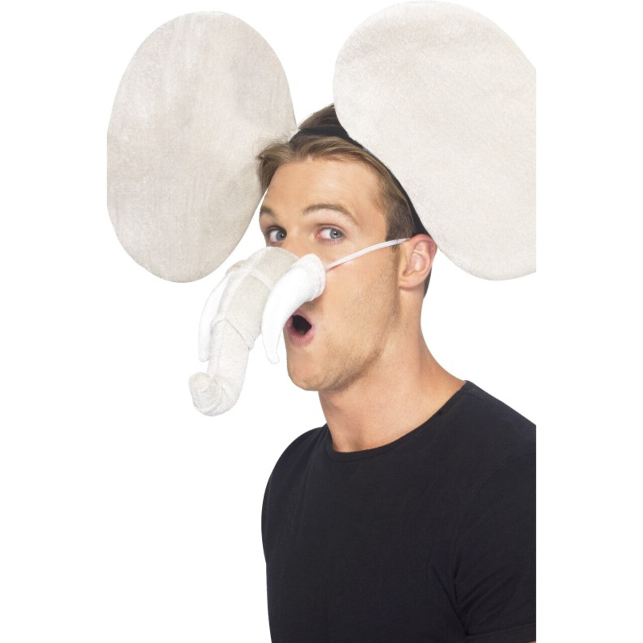 Op deze afbeelding zie je een Accessoires, van het merk Smiffy's. Set Grote Oren En Slurf Olifant