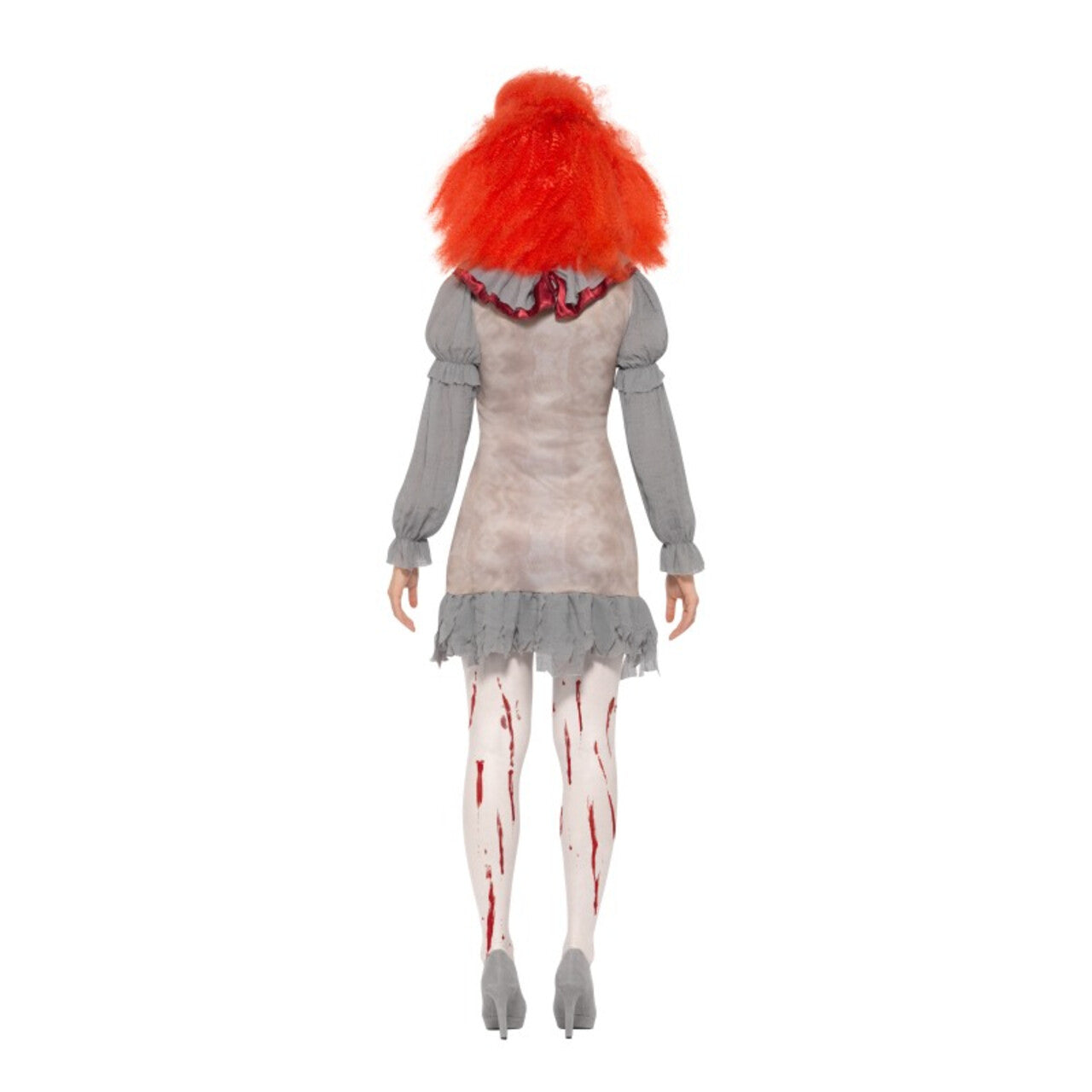 Op deze afbeelding zie je een Kostuums, van het merk Smiffy's. Trieste Horror Pierrot Clown Vrouw Kostuum