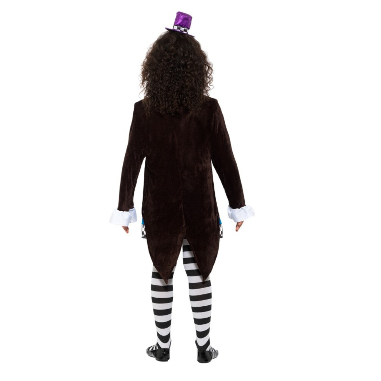 Op deze afbeelding zie je een Kostuums, van het merk Smiffy's. Kleine Miss Hatter Uit Wonderland Meisje Kostuum